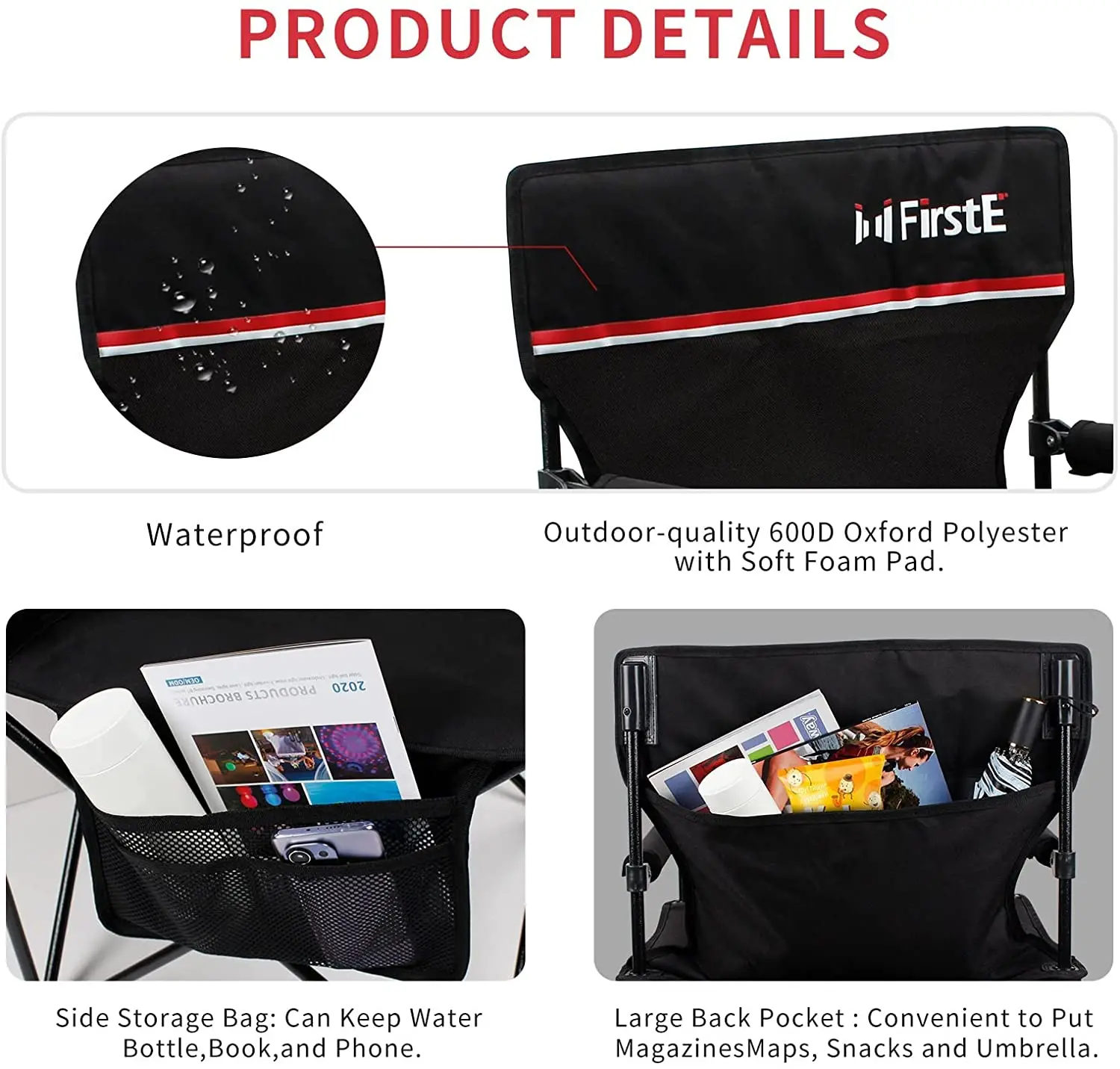 Открытый лучший рыболовный стул летнее использование складной пляжный