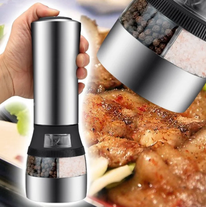 2 In 1 Dual Zlovy Electric Salt Pepper Grinder - Buy 2 In 1 Dual