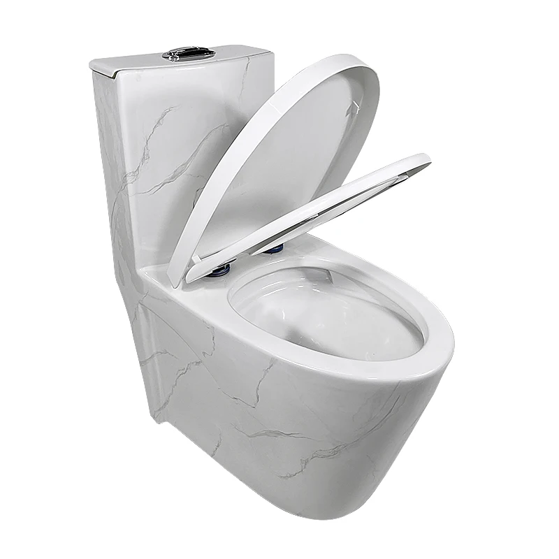 Sanitarios lnodoros wc sanitary wares modern bathroom water closet ceramic marble color toilet commode one piece toilet bowl factory