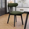 Telaio nero + Sedile verde