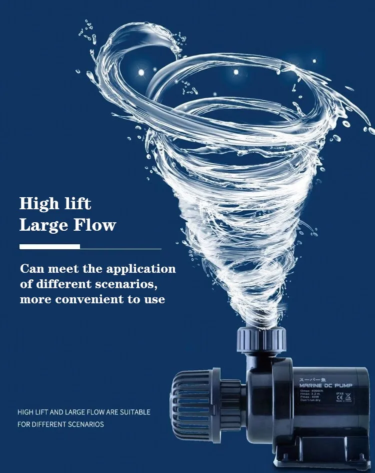 Dc Submersible Aquarium Water Pump Filter Pump For Aquarium Fish Tank