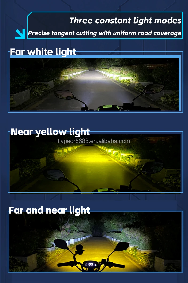 lo beam tangent light for motorcycle atvutv144-7