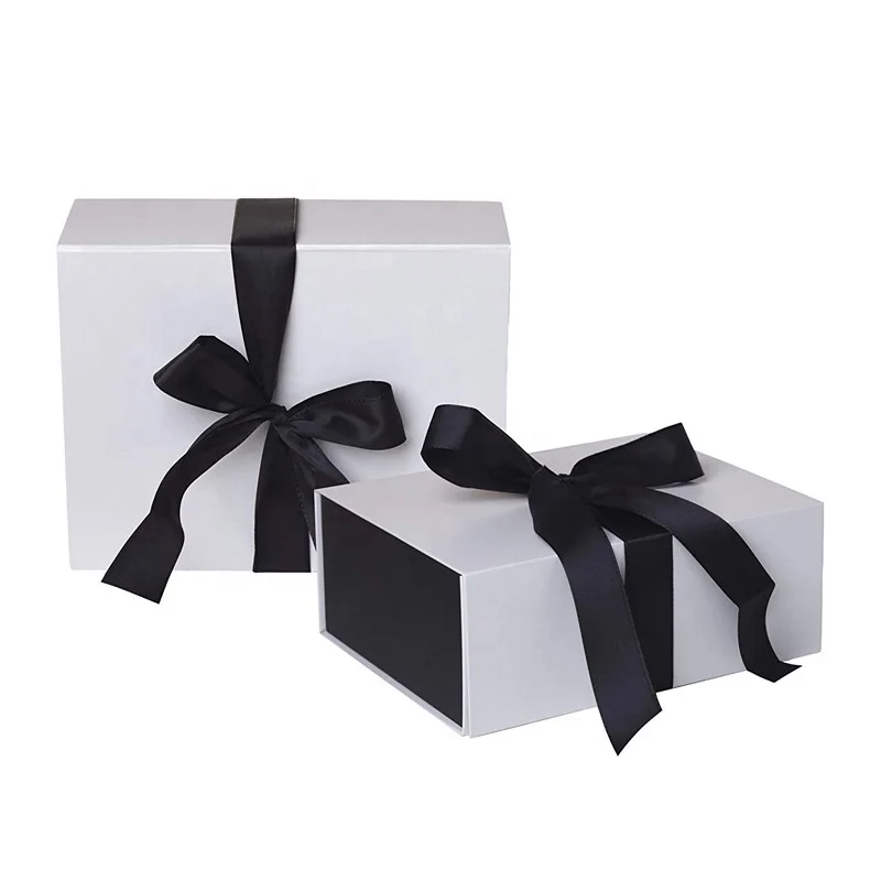 magnetic closure cardboard folding packaging gift box