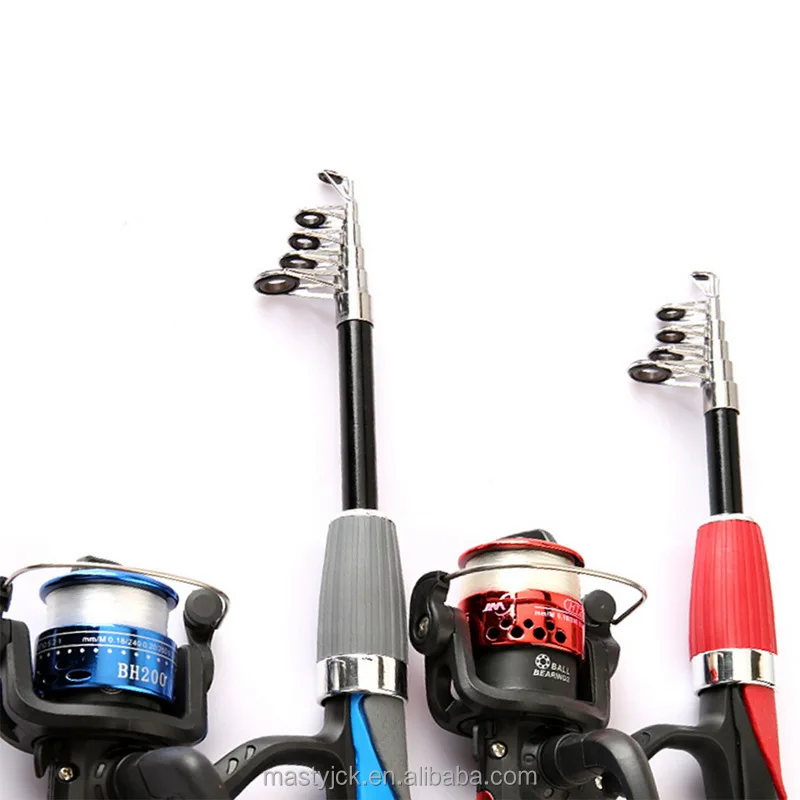 LAOOWANG Ultra Short Mini Fishing Gear Set Fishing Rod and Reel Set Casting Fishing Rods Carbon Ultra Light Rod 
