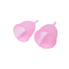instead of menstrual period pad reusable menstrual cup with biodegradable bag