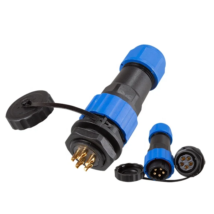 AOHUA Pump Control System Power Screw Wire Male Panel Mount To Female IP67 IP68 Waterproof Outdoor Connector – The Best Waterproof Wire Connector Manufacturer
