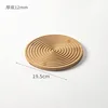 Circular corrugated plate, 19.5cm