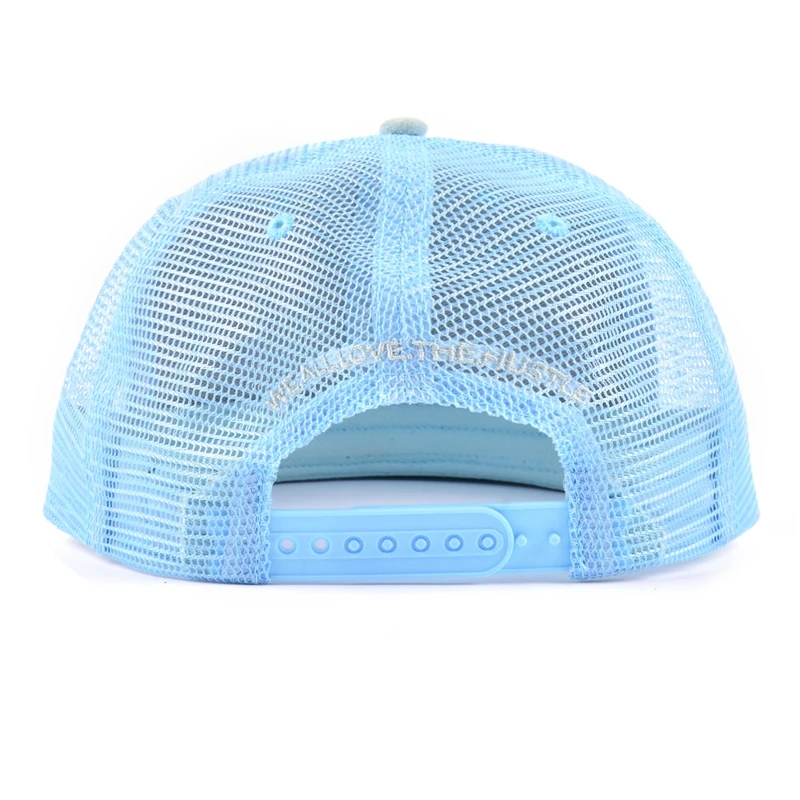 Популярный дизайн, дышащая плоская шляпа для дальнобойщиков конфетных цветов