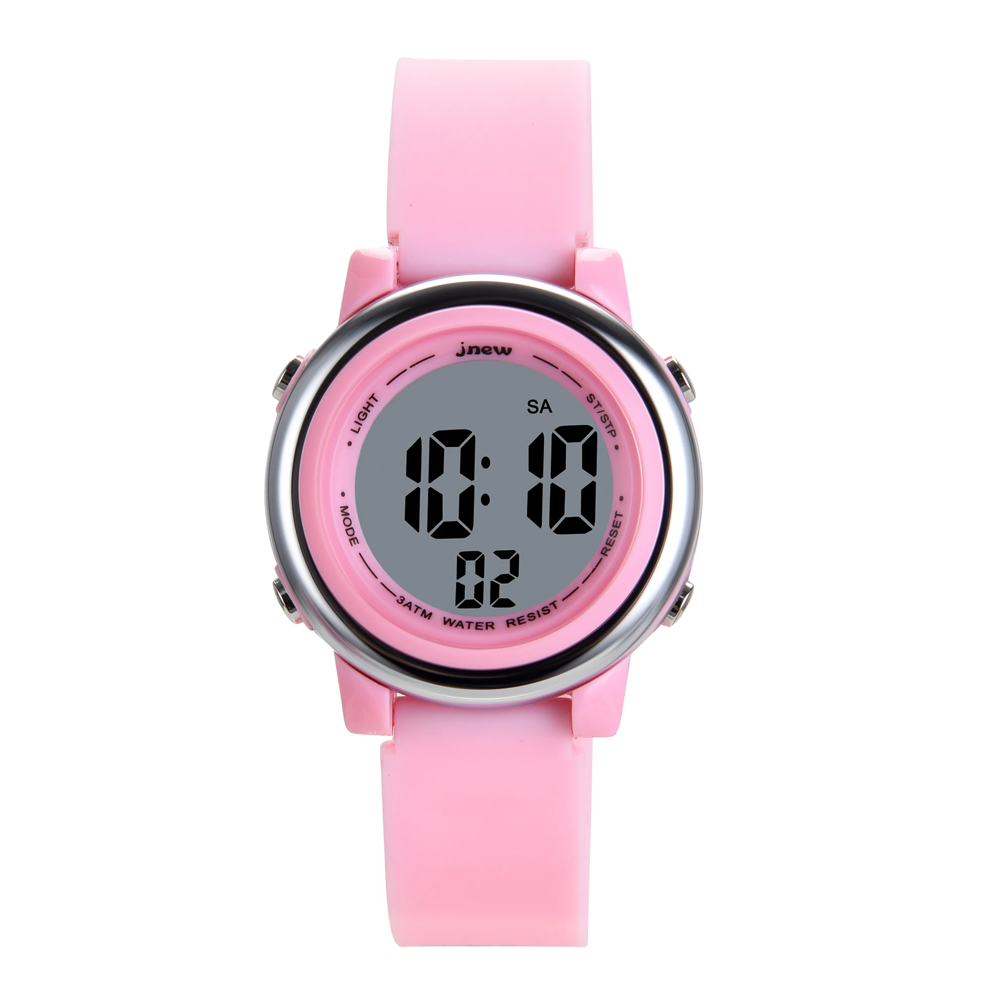Colorful Waterproof Digital Kids Smart Watch with Alarm Feature