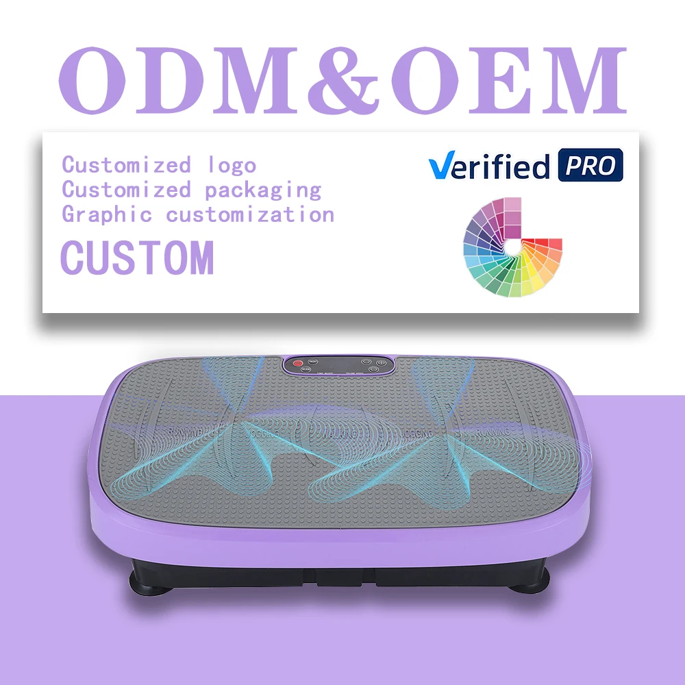 Professional 4d Vibration Plate Platform Power Fit Full Whole Body Vibration Platform Machines