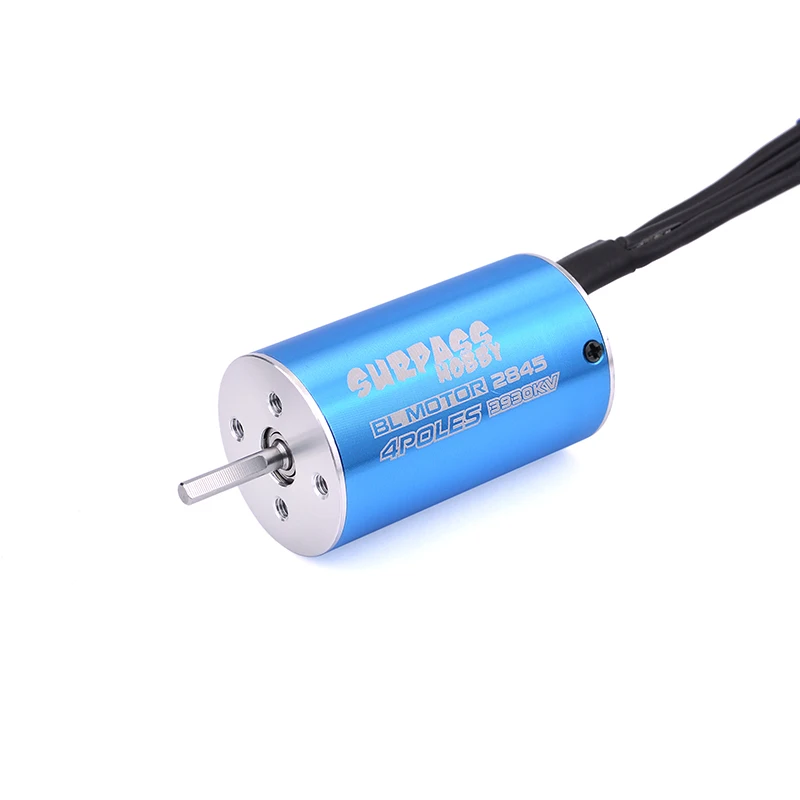 thumbnail image 2 of SURPASS HOBBY 2845 3930KV Brushless Motor & 35A ESC Combo For 1/16 1/18 RC Cars 2 of 2