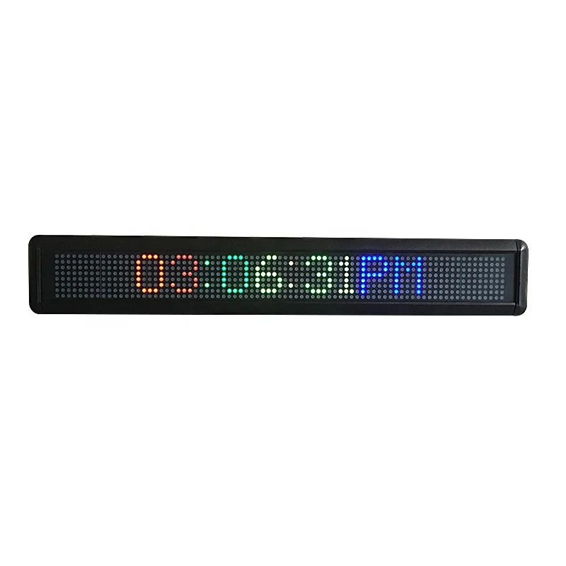 [Hong Hao] best selling factory price RGB color programmable rolling digital LED display panel Mini led sign board customization