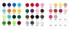 as color chart showed