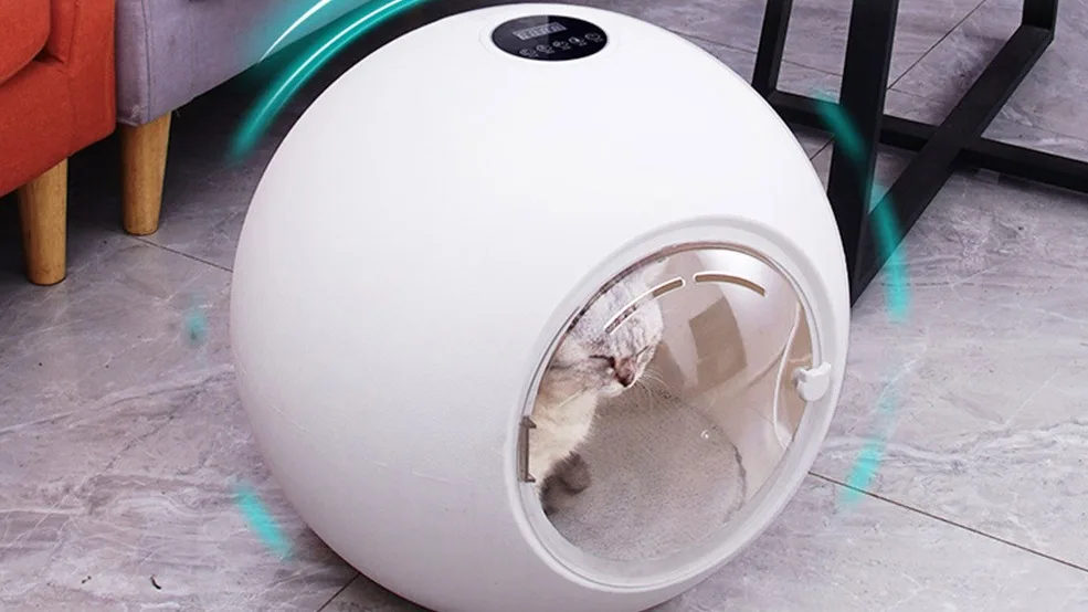 Household Smart Temperature Control Ultra Quiet Pet Hair Dryer Box