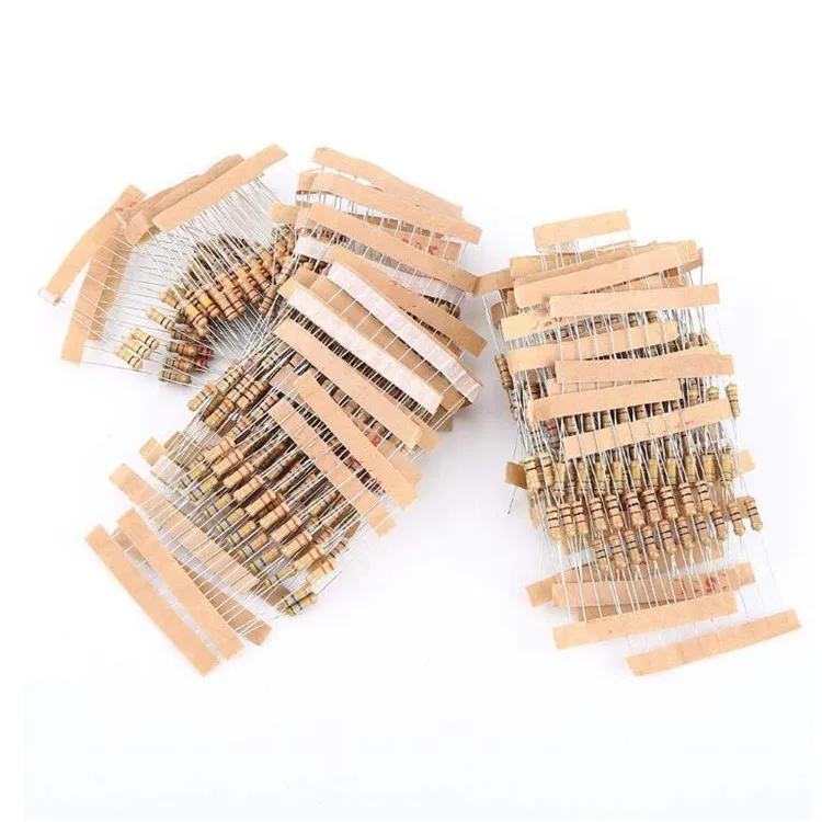 50 Résistances 510 Ohm 1/4W 1% - Film Carbone, Pour Arduino/électronique, Neuves