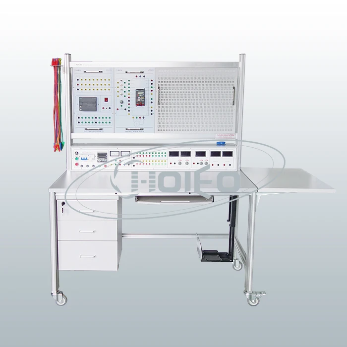 CAP-102S PLC и тренажер электродвигателя, PLC и обучение контролю мотора, обучение электрическому ПРИВОДУ