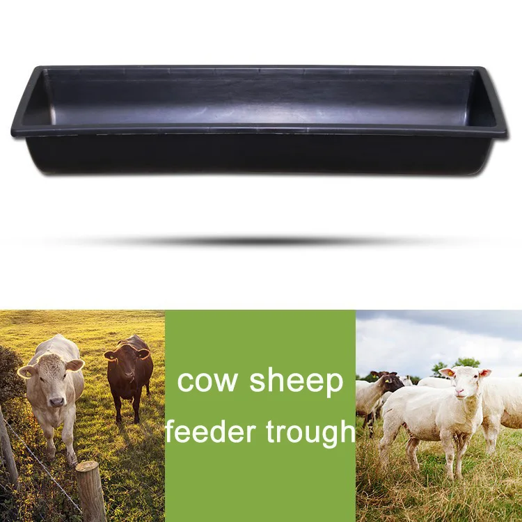 Farm Equipment Plastic Animal Feeder Trays Livestock Feeder For Sheep
