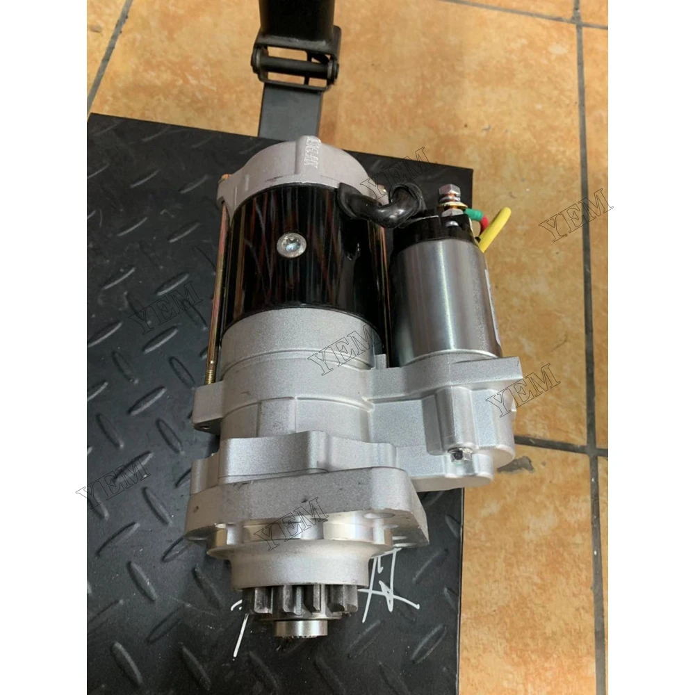 For Yuchai 4100 4E6A6G6J Starter Motor QDJ2660F Aftermarket Engine Parts 3