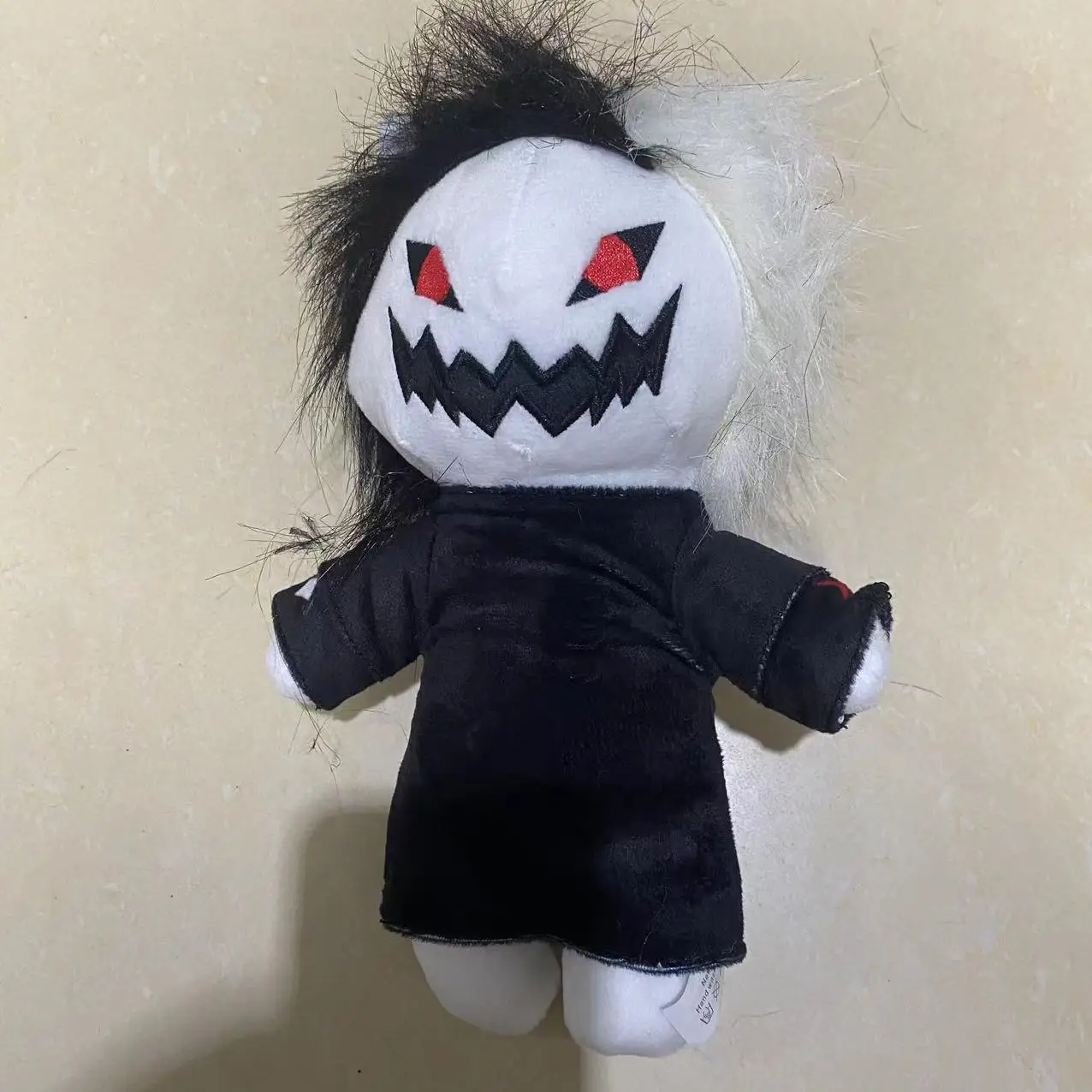 Zxc Cat Plush Toy Scary Bared Teeth Zxc Cat Halloween Horror
