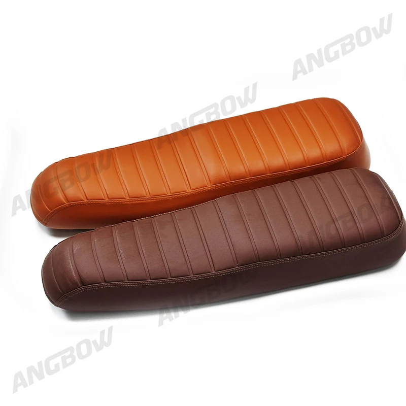 0391 Motorfiets Hump Cafe Racer Seat All Black (glanzend zwarte