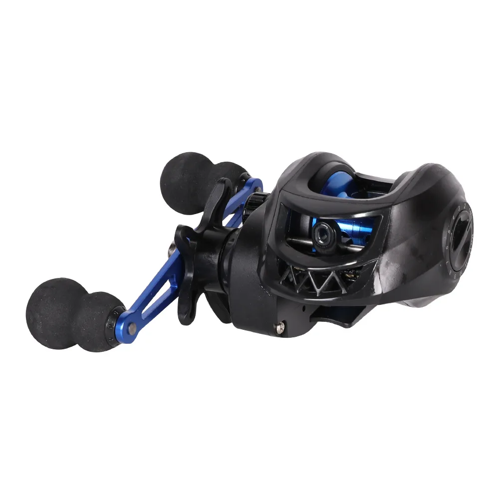 KALIU AK200 7.2:1 Baitcasting Fishing Reel - 18+1BB Waterproof Saltwater  Deep Sea Fishing Reel for Heavy Duty Use