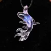 Small fish purple transparent style(Without a rope)