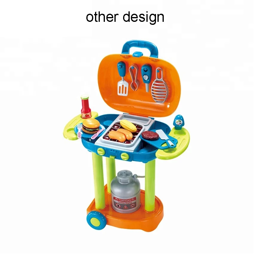 58 Pcs Jouets de Cuisine Ensemble de Jeu de Dinette en Bois pour Fille Mini Barbecue Nourriture Enfants 58 Pcs Jouets de Cuisine Ensemble de Jeu de Dinette en Bois pour Fille Mini Barbecue Nourriture Enfants