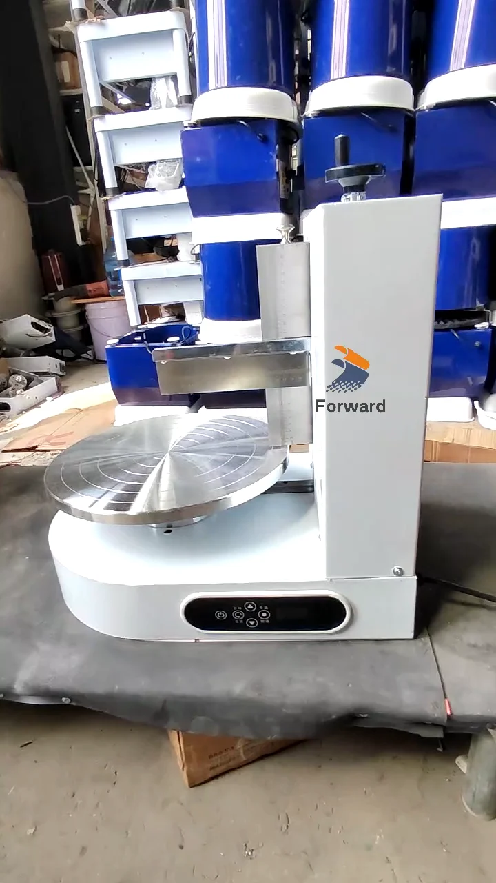 Desktop Cake Cream Icing Spreading Coating Machine/birthday Cake Smoothing Decorating Spreader