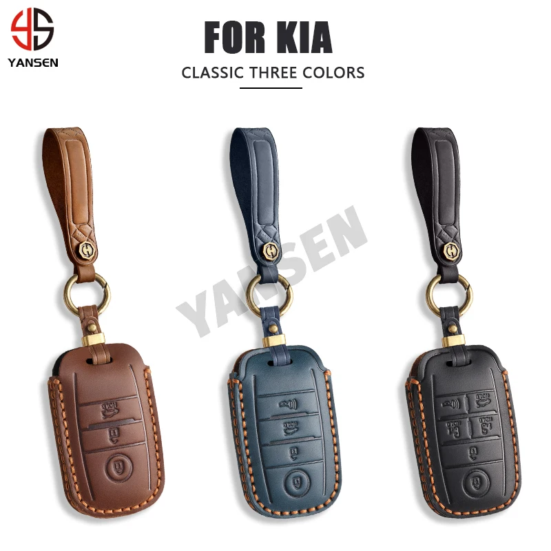 2025 Car Key Case Cover for Kia Sportage Cerato Optima K3 K5 Sorento Niro LX EX Niro S Touring 2016 Accessories