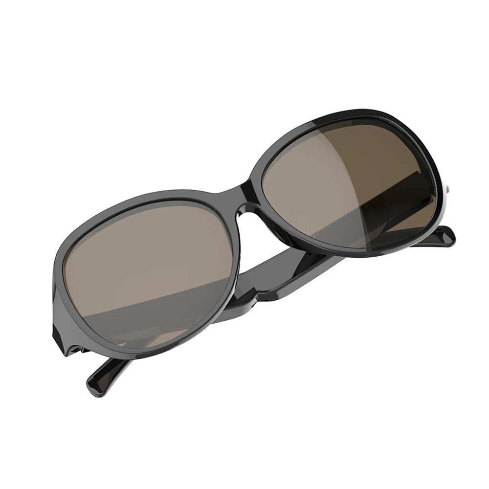 4 Lens Colors Smart Glasses - HiFi Sound, Touch Button, TWS, AI Voice Assistant - Compatible