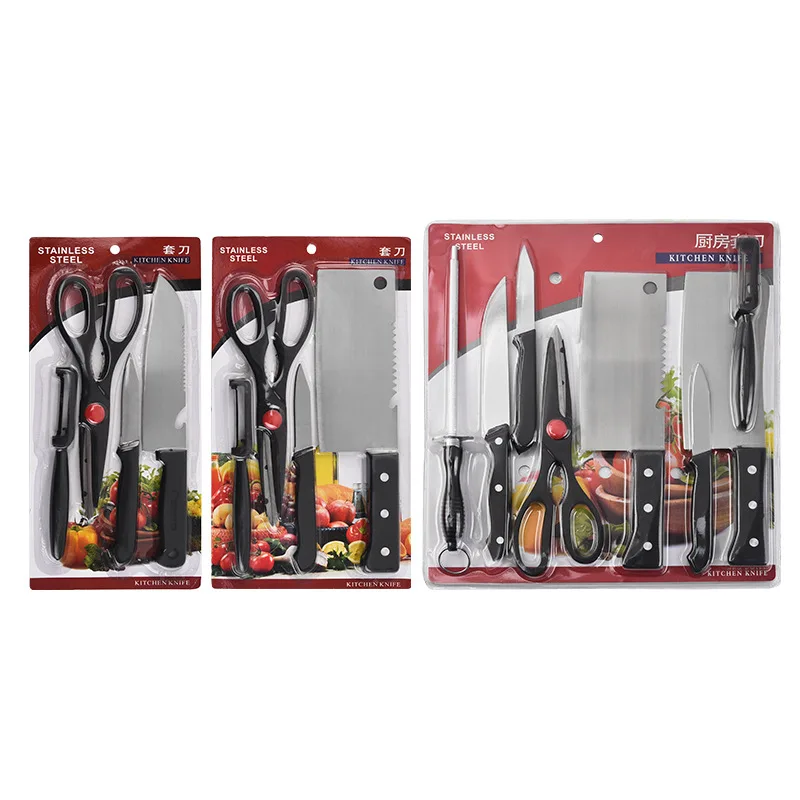 Kitchen Knife Set Kitchen Knife Set Blister 8 Piece Knife Set - Buy