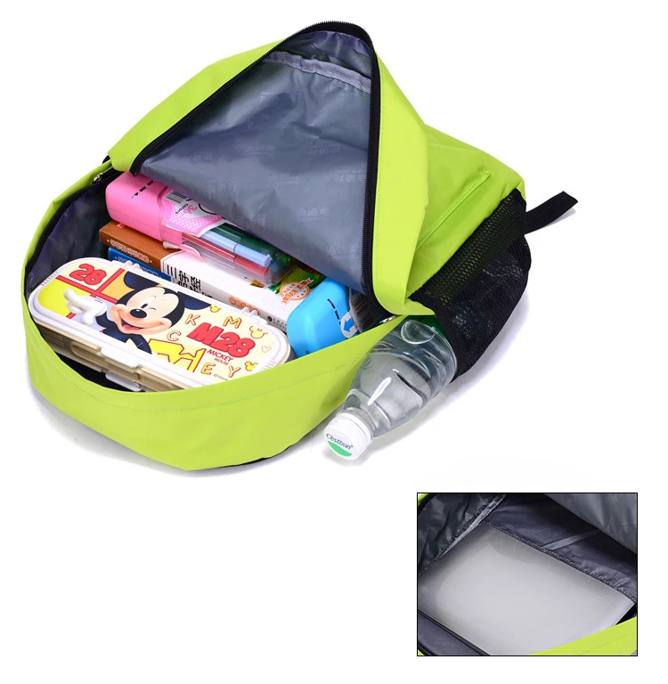 Custom Logo School Bag Backpack Waterproof School Bags Girls Bookbags