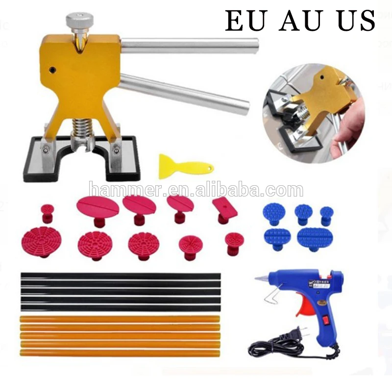 Комплект для поднятия вмятин с европейской вилкой инструменты ремонта на кузове автомобиля