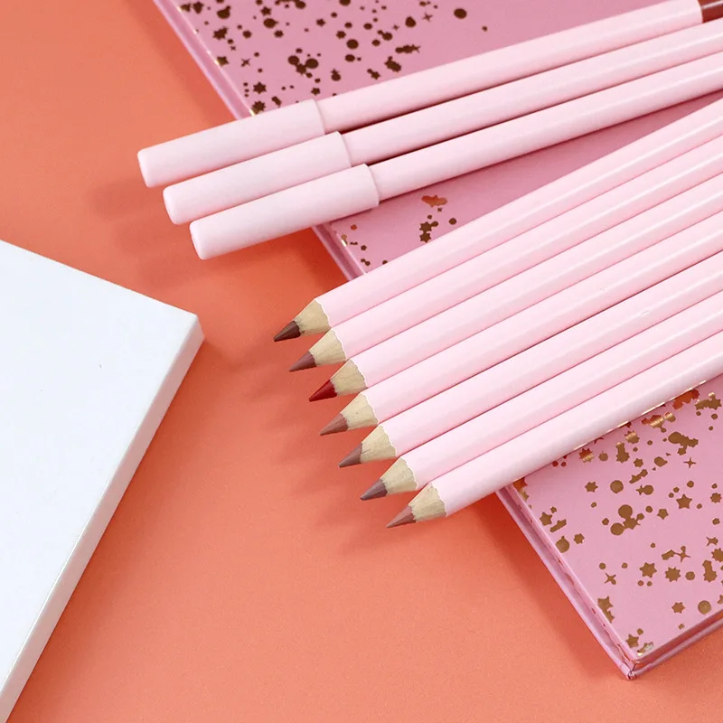 Custom Brown Vegan Creamy Lip Liners Pink Lipliner Pencil Pink Lipliner