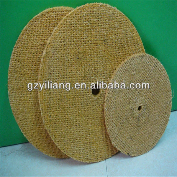 Long Wearing Rope Sisal Buffing Wheel for Stainless Steel Sanding