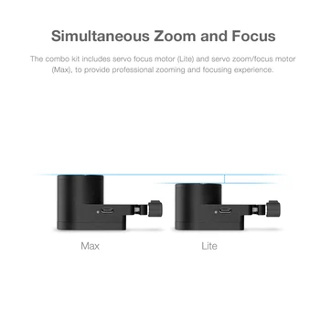 ZHIYUN Official Focus and Zoom Combo Kits Dual Follow Focus for Zhiyun Crane 3S Crane 3S-E Gimbal Stabilizer Accessory detail image