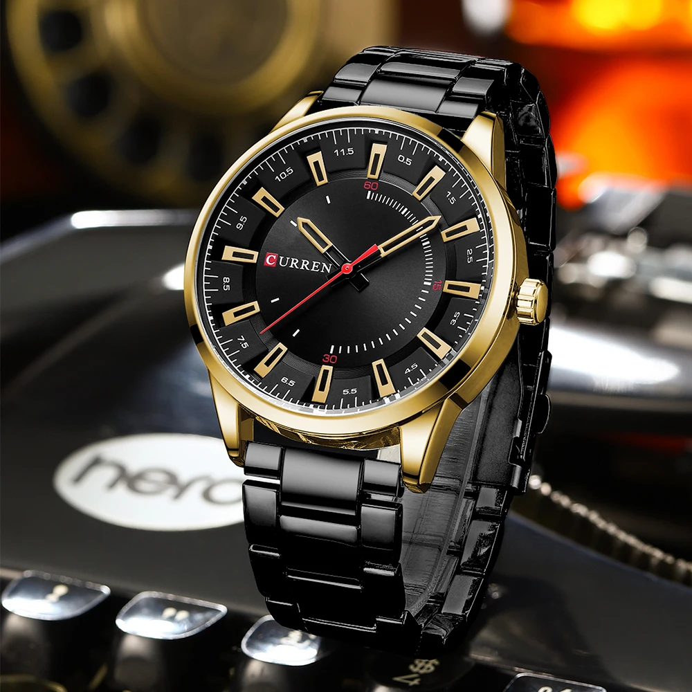 腕時計　ジャンク 60個 CURREN 8406 Luxury Waterproof Quartz Watch for Men - 4 Color