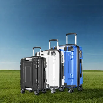 Hot design  Manufacturer Price  Double Handle Trolley Luggage Set Anti-Theft Zipper TSA Lock Spinner Caster Travel Bag Sets