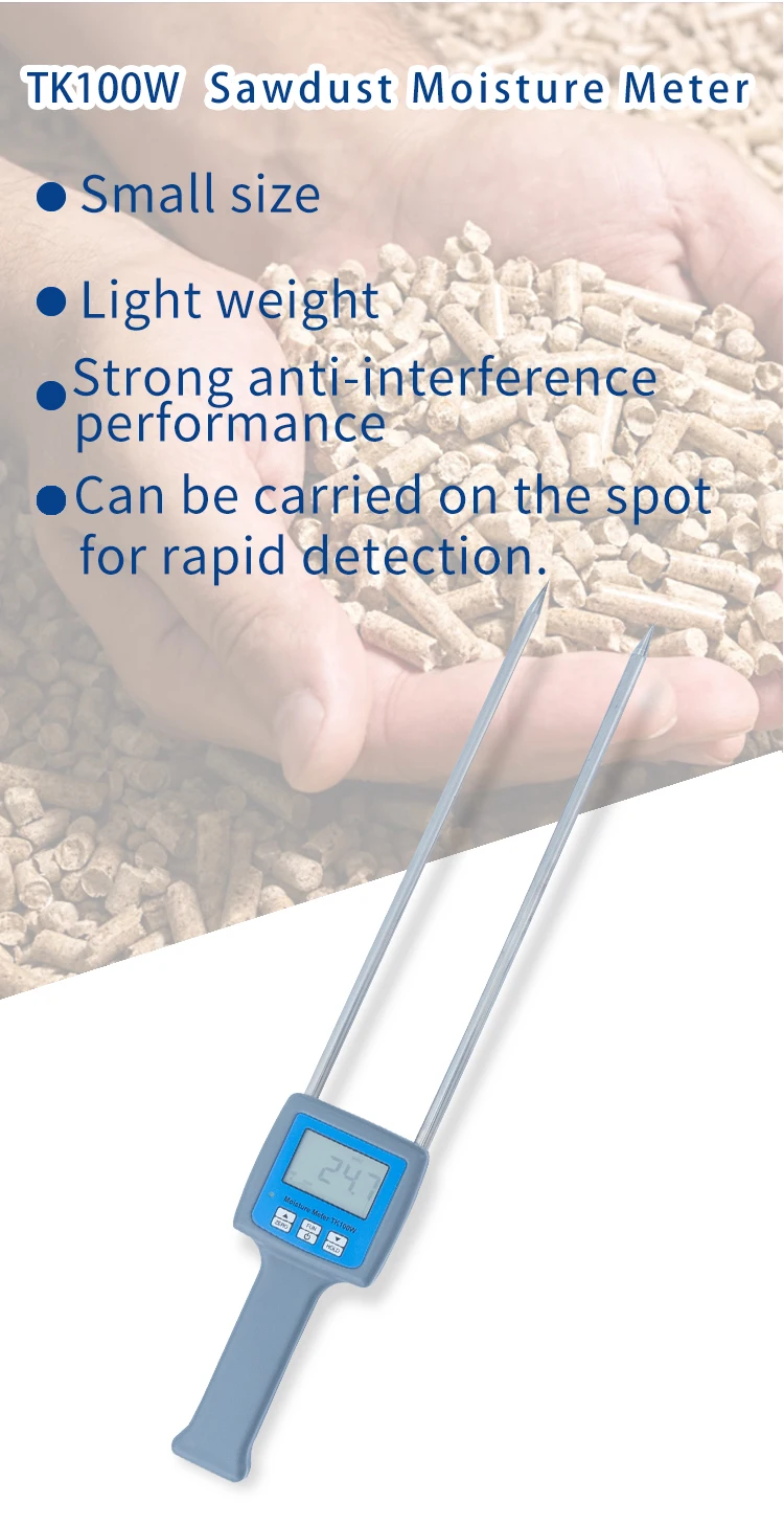 Tk100w Portable Wood Pellet Moisture Meter Buy Moisture Meter Tk100w