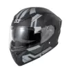 Casco Ribaltabile Gray Battleship--DOT (marca) 808