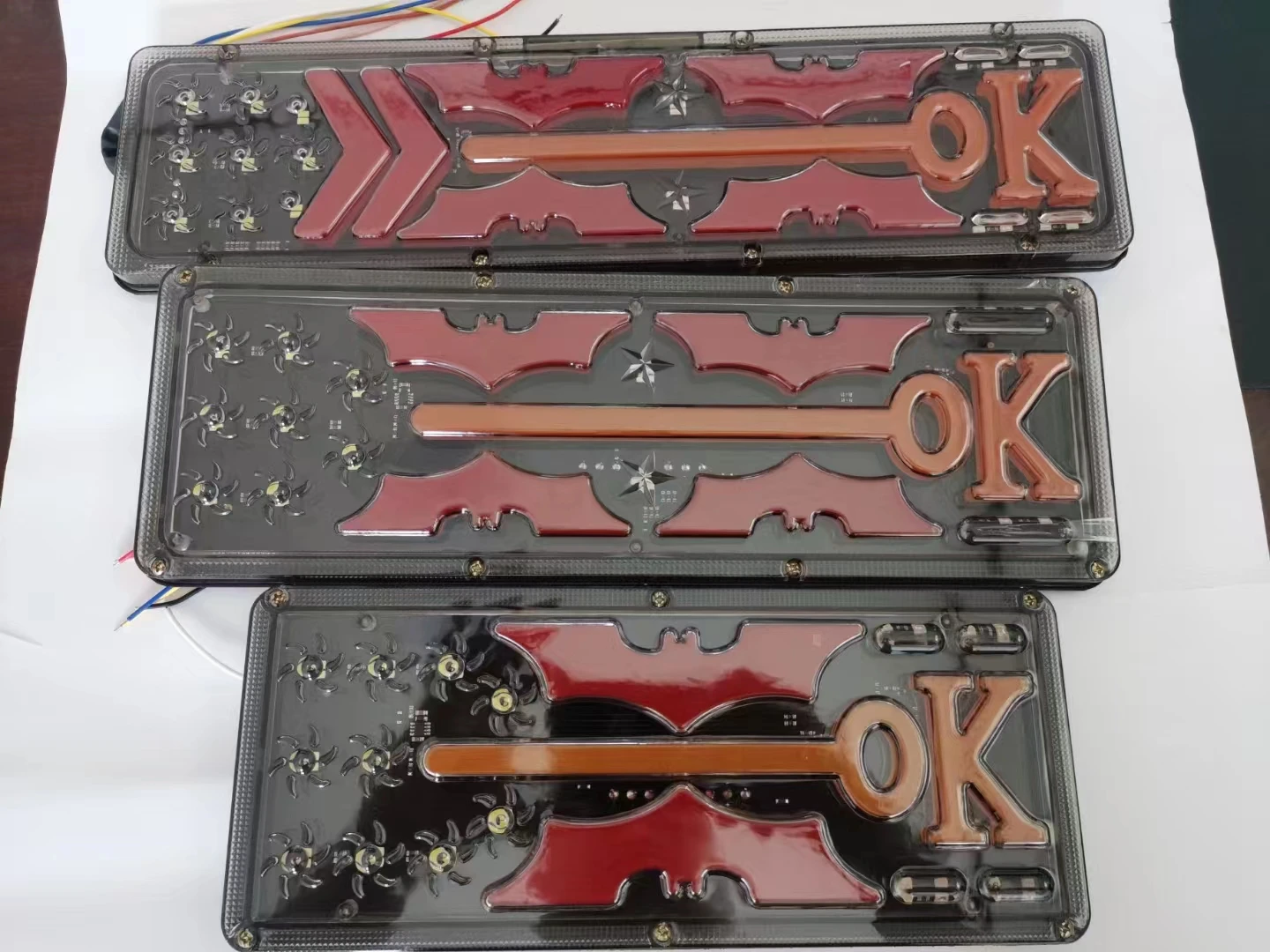 24V Truck Trailer Running Water Steering LED Tail Light 0