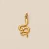 Snake pendant-Gold
