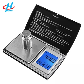 DS-08A touch screen digital mini weight pocket scale 200g 0.1g diamond scales