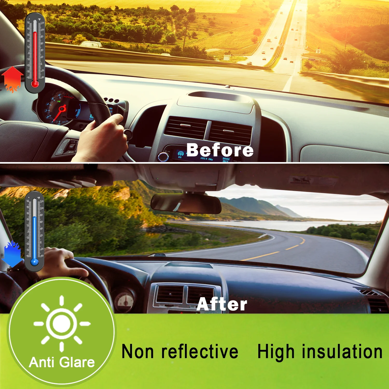 SF Series Many Color Acceptable Nano Film Ceramic Film Window Glass Film Solar Tinted Stickers Insulfilm Profissional Para Carro