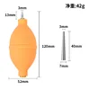 New large size [metal mouthpiece, long and short] orange