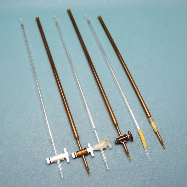 Burette De Laboratoire 10-100 Ml – Précision, Robinet D’Arrêt, Acide/Alcalin