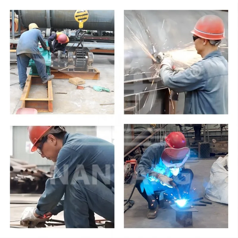 2024 Multi-Function Commercial Nuts Rotary Dryer Peanut Hazelnut Cocoa Bean Roaster Rotary Grain Dryer