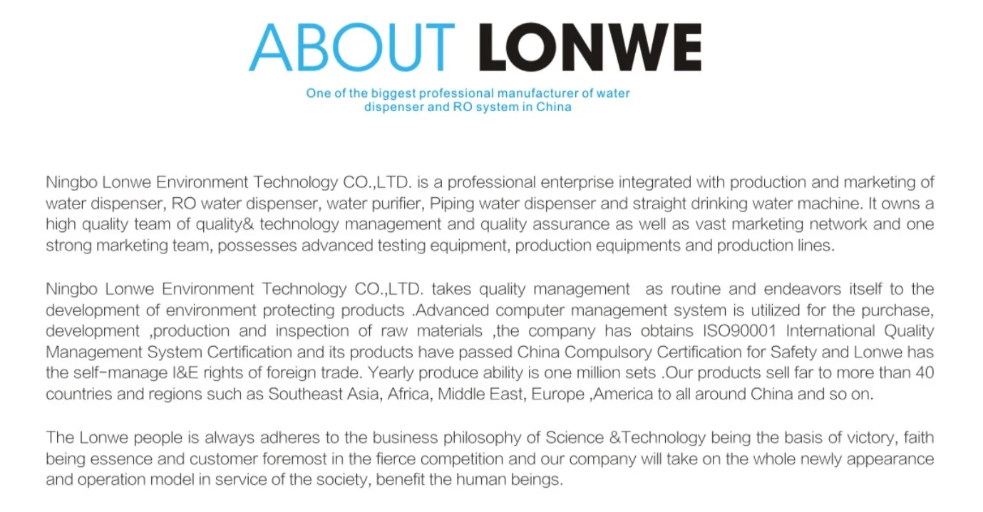 Hot And Cold Water Dispenser With Three Push Buttons Water Dispenser