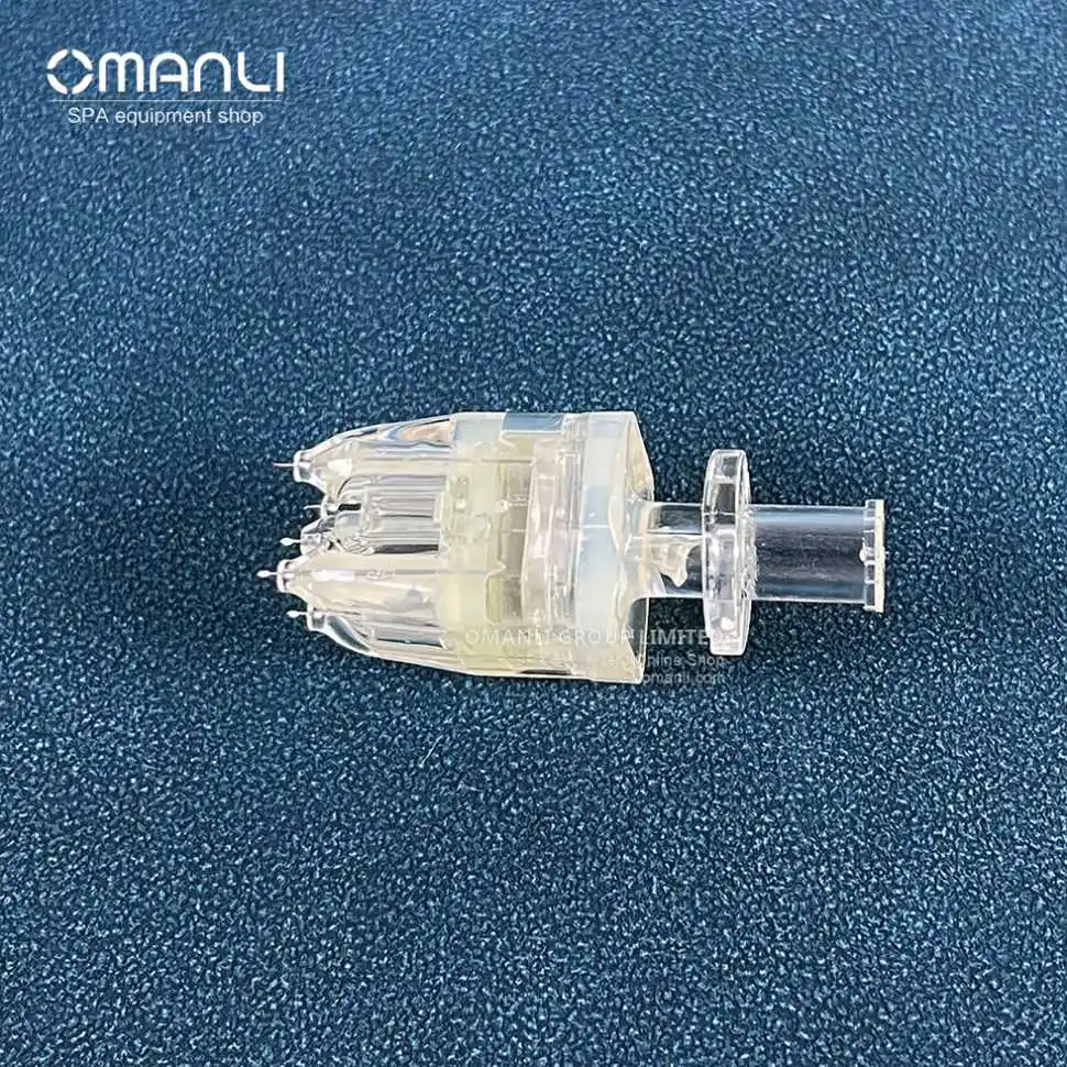 Korea 5-Pin Crystal Multi-Needle Hyaluronic Acid Filler Injector 34G 32G 1.5Mm ETO Disinfecting Type for Mesotherapy