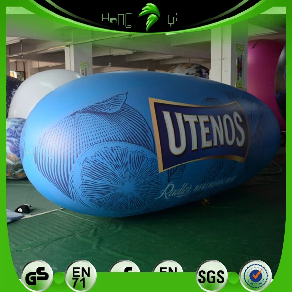Hongyi Toy 5M Customized Advertising RC Airship Balloon Hot Sales Toys Custom Inflatable Helium Zeppelin Blimp